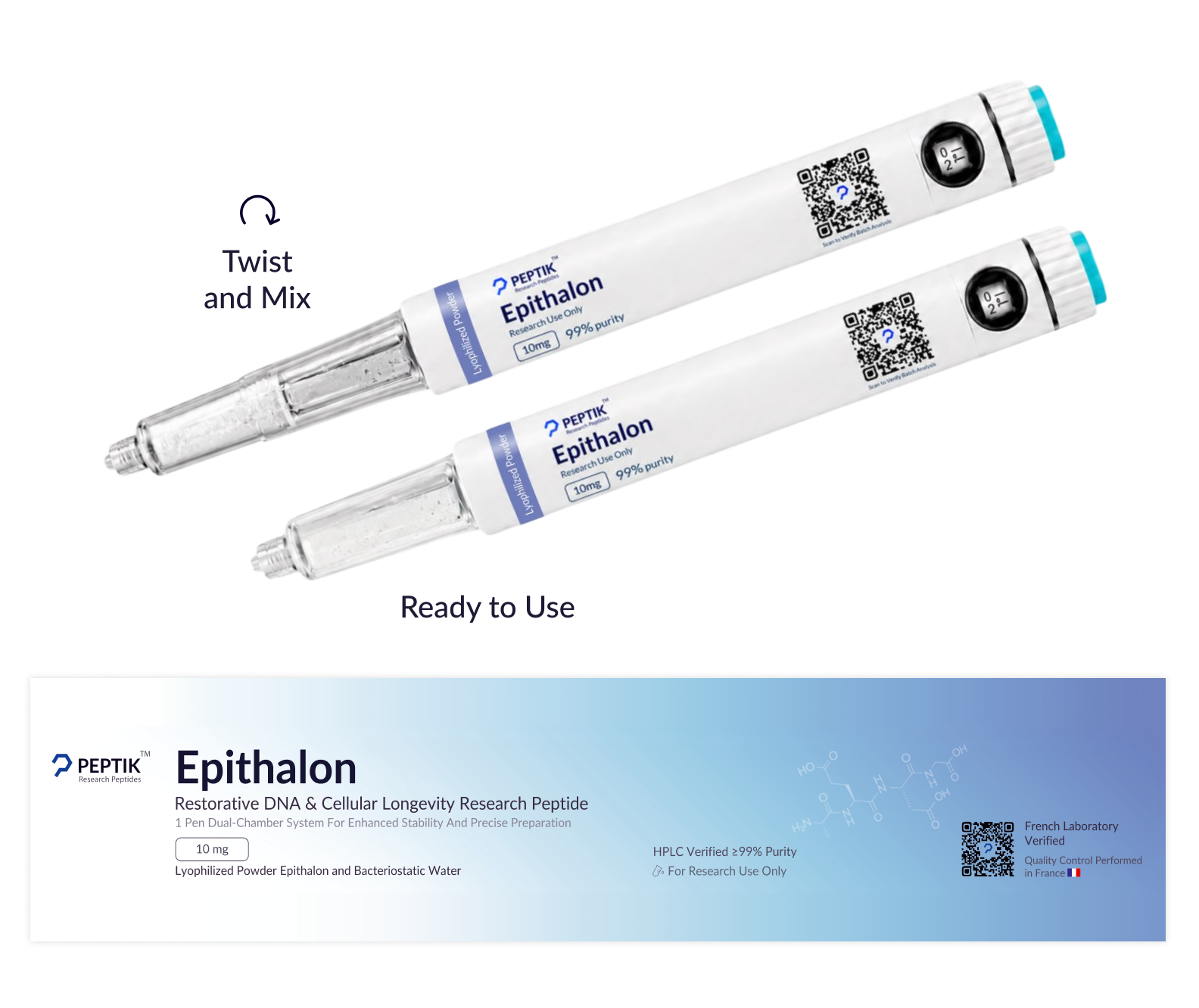 Epithalon Next-Gen Dual-Chamber Pen