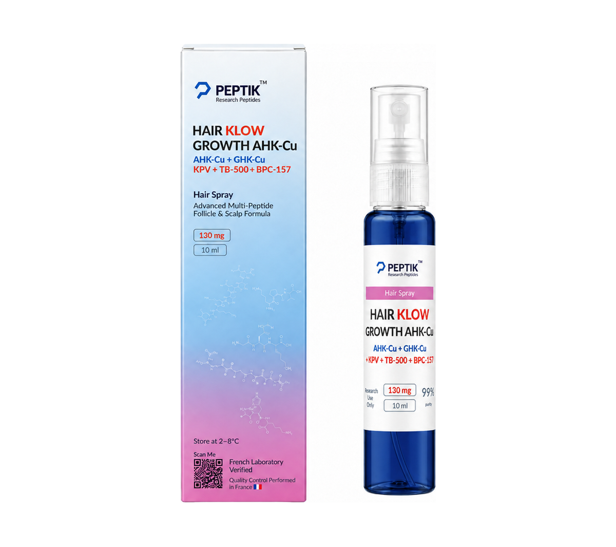 HAIR KLOW GROWTH Cycle 3 Months - 3 Boxes (6 Sprays): 3 Boxes (6 Sprays)