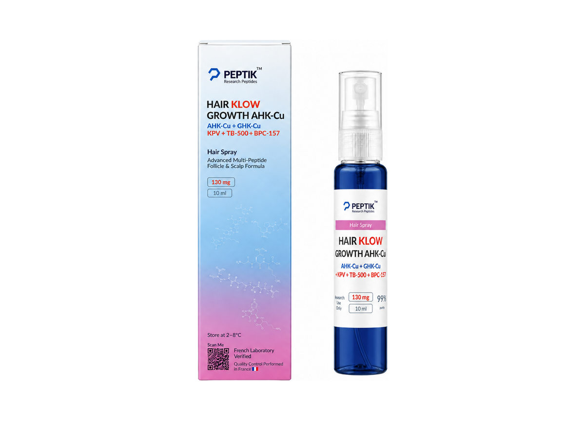 HAIR KLOW GROWTH 130 mg (AHK-CU + GHK-CU + KPV + TB-500 + BPC-157)