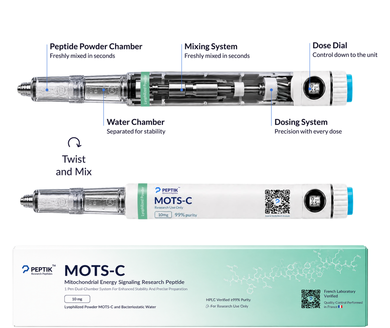 MOTS-C Next-Gen Dual-Chamber Pen