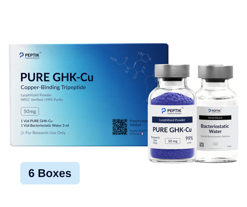 Pure GHK-Cu Full Cycle - 16 Weeks (6 Vials)