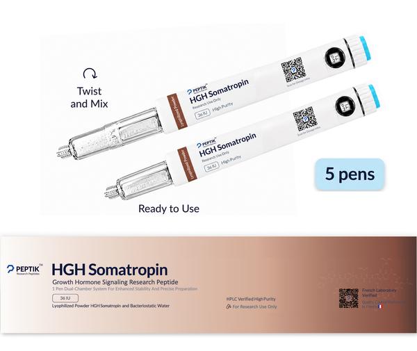 Set of 5 HGH Somatropin