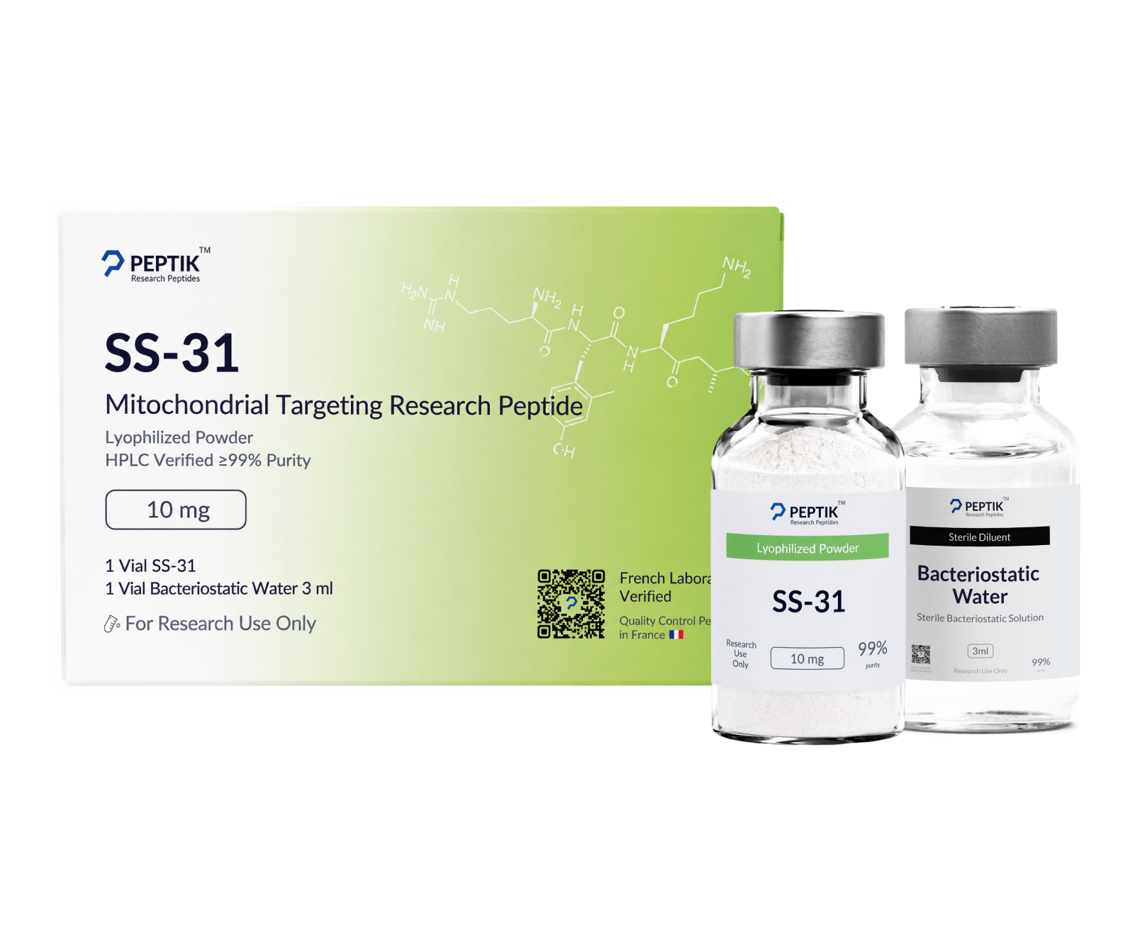 how much bac water for 10 mg ss-31 10mg Semaglutide? Dosage Guide SS-31 10mg Buy Online